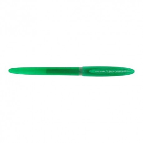 Zselés toll Uni UM-170 0,7 mm zöld eldobható