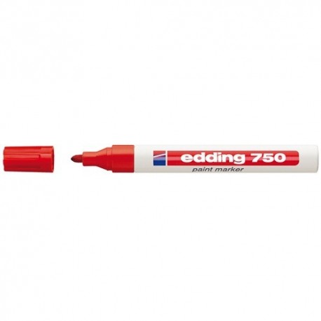 Lakkmarker Edding 750 piros