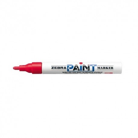 Lakkmarker Zebra Paint Marker piros