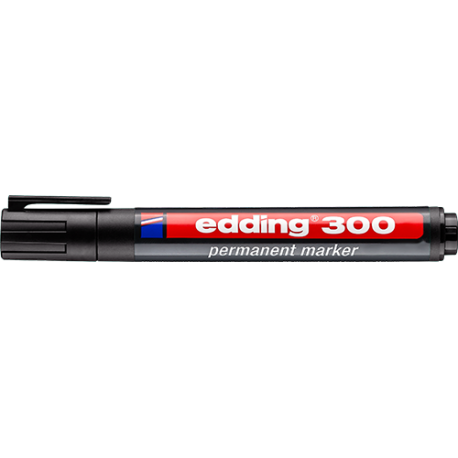 Marker Edding 300 permanent fekete