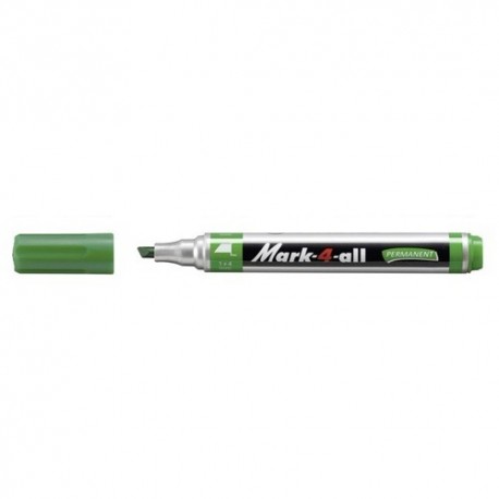 Marker Stabilo Mark-4-all 1-4 mm permanent vágott zöld