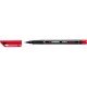 Marker Stabilo OHPen 842 F permanent piros