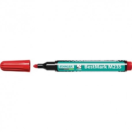 Marker Stanger M235 permanent kerek piros
