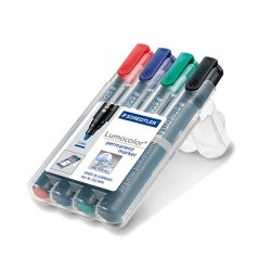 Marker Staedtler Lumocolor permanent kerek 4 db-os klt.