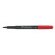 Marker Faber-Castell permanent S piros