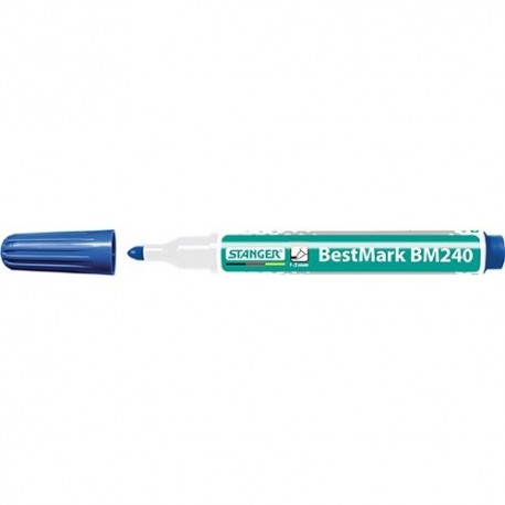 Táblamarker Stanger BM240 kerek 1-3 mm kék