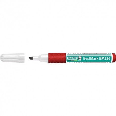 Táblamarker Stanger BM236 vágott 1-4 mm piros