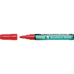 Táblamarker Stanger BM300 kerek 1-3 mm piros