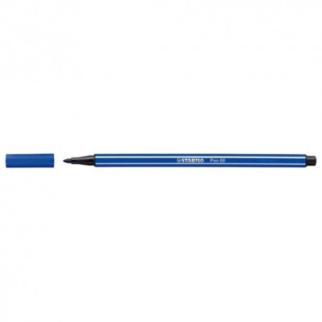 Rostirón Stabilo Pen 68 1,0 mm kék