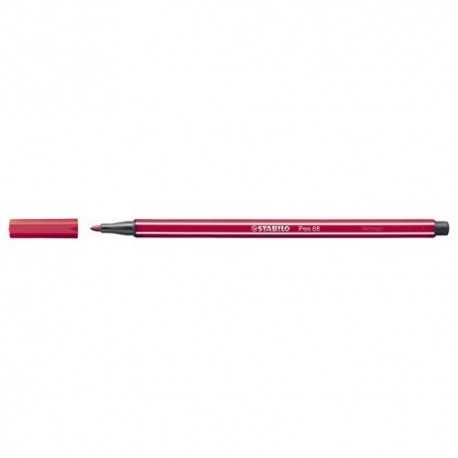 Rostirón Stabilo Pen 68 1,0 mm bordó