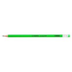 Grafitirón Stabilo 4907 radíros HB neon zöld