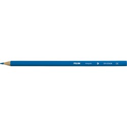 Színes ceruza Milan háromszögletű vékony kék