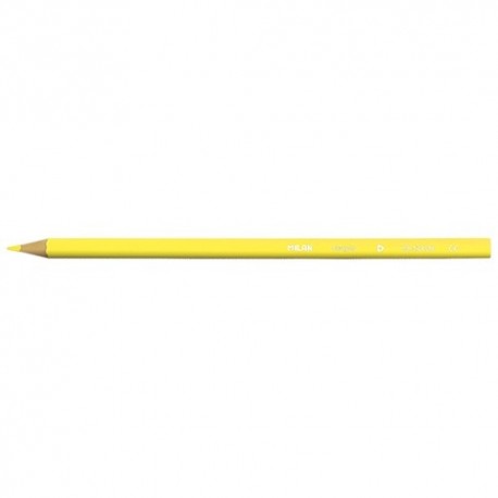 Színes ceruza Milan háromszögletű vékony sárga