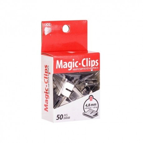 Iratcsipesz Ico Magic Clip 4.8 mm 50 db/doboz