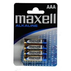 Elem Maxell alkáli LR03 AAA mikro 4 db/csomag