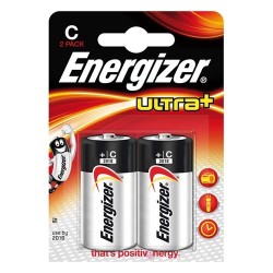 Elem Energizer Ultra+ alkáli LR14 C baby 2 db/csomag