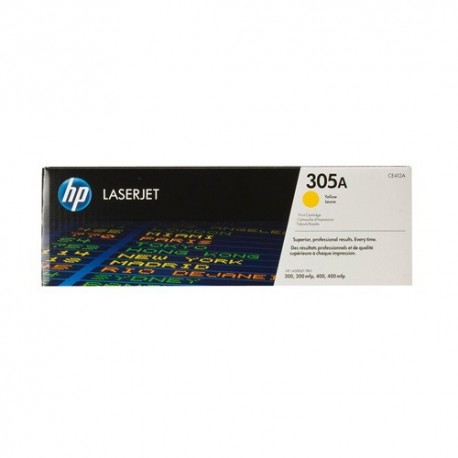 Lézertoner HP CE412A sárga 2,6K eredeti