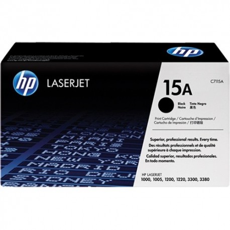 Lézertoner HP C7115A fekete