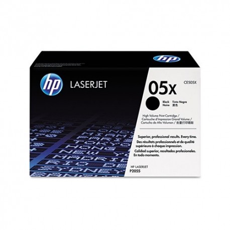 Lézertoner HP CE505X fekete