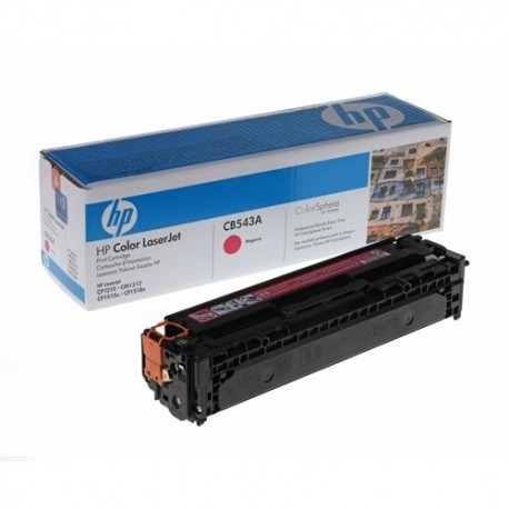 Lézertoner HP CB543A vörös