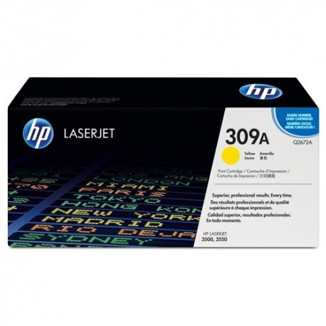 Lézertoner HP Q2672A sárga