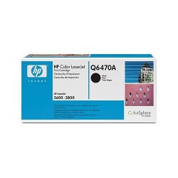 Lézertoner HP Q6470A fekete