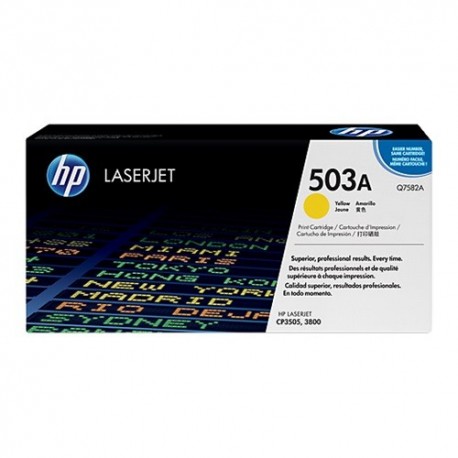 Lézertoner HP Q7582A sárga