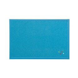 Parafatábla Bi-Office fakeretes 40x60 cm kék