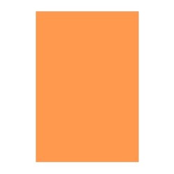 Kreatív dekorgumilap A/4 2 mm világos narancssárga