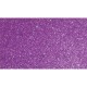 Kreatív dekorgumilap öntapadós 20x30 cm 2 mm glitteres lila