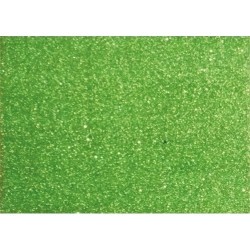 Kreatív dekorgumilap 20x30 cm 2 mm glitteres zöld