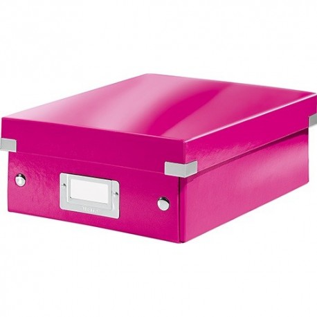 Rendszerező doboz Leitz CLICK&STORE S méret, rózsaszín