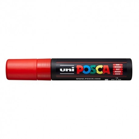 Marker Uni dekor Posca PC-17K Piros 17 mm