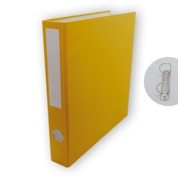 Gyűrűs könyv PD A/4 2 gyűrűs 45 mm gerinccel sárga