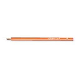 Grafitirón Stabilo pencil 160 HB narancs test