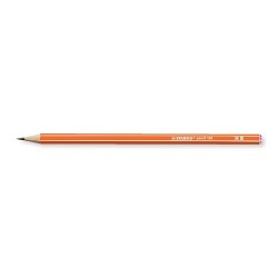 Grafitirón Stabilo pencil 160 HB narancs test
