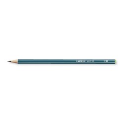 Grafitirón Stabilo pencil 160 2B olajzöld test
