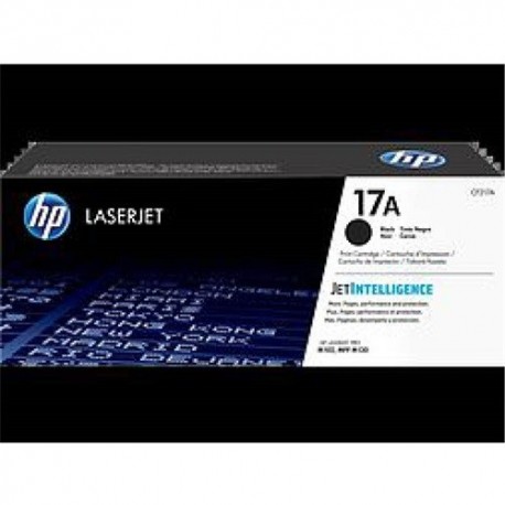 Lézertoner HP CF217A No.17A Black eredeti 1,6K
