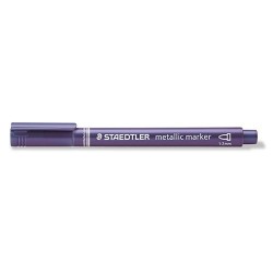 Marker Staedtler dekor 1-2 mm kerek hegyű metál lila