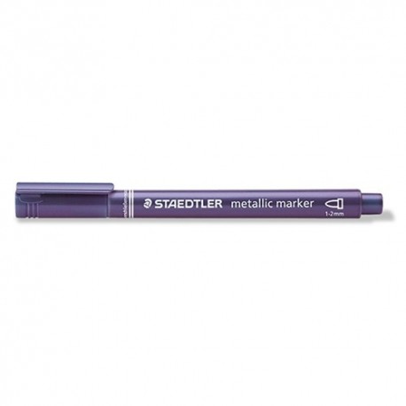 Marker Staedtler dekor 1-2 mm kerek hegyű metál lila