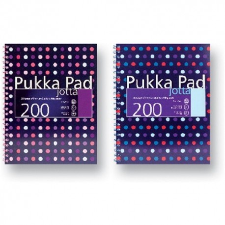 Spirálfüzet A/4 Pukka Pad 200 oldalas vonalas 6313-DTS