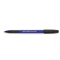 Golyóstoll Cello Tri-Grip kék tolltest 0,7 mm kék eldobható