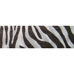 Krepp-papír 200x50 cm zebra csíkos