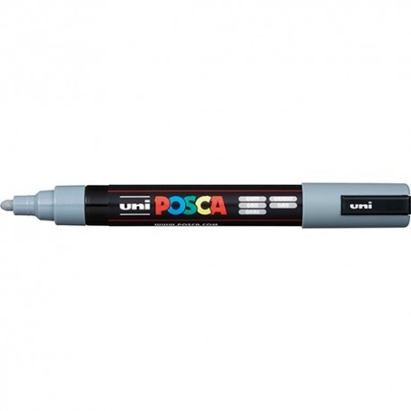 Marker Uni dekor Posca PC-5M Szürke 1,8-2,2 mm