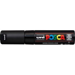 Marker Uni dekor Posca PC-8K Fekete 0,8 mm