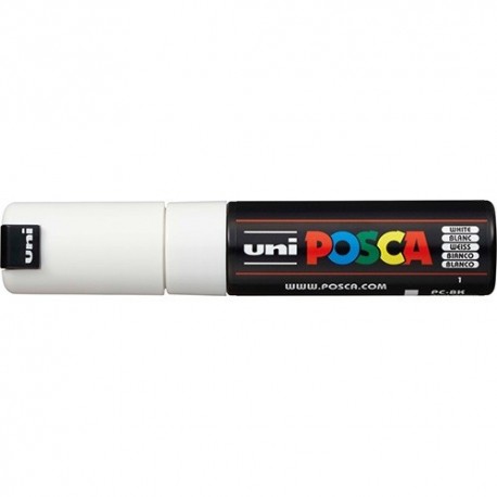 Marker Uni dekor Posca PC-8K Fehér 0,8 mm