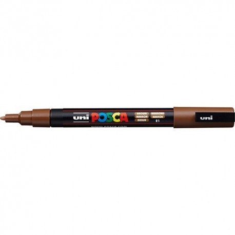 Marker Uni dekor Posca PC-3M Barna 0,9-1,3 mm