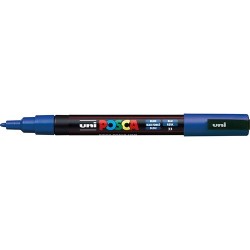 Marker Uni dekor Posca PC-3M Kék 0,9-1,3 mm