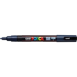 Marker Uni dekor Posca PC-3M Tengerészkék 0,9-1,3 mm