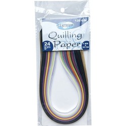 Kreatív Quilling papírcsík Centrum 5 mm x 39 cm vegyes színek